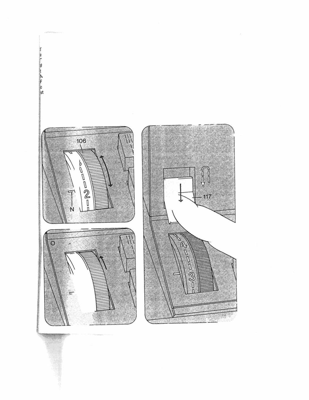 BERNINA 1047 1067 Sewing Machine Instruction Manual - WIRE BOUND - TOUGH COVERS