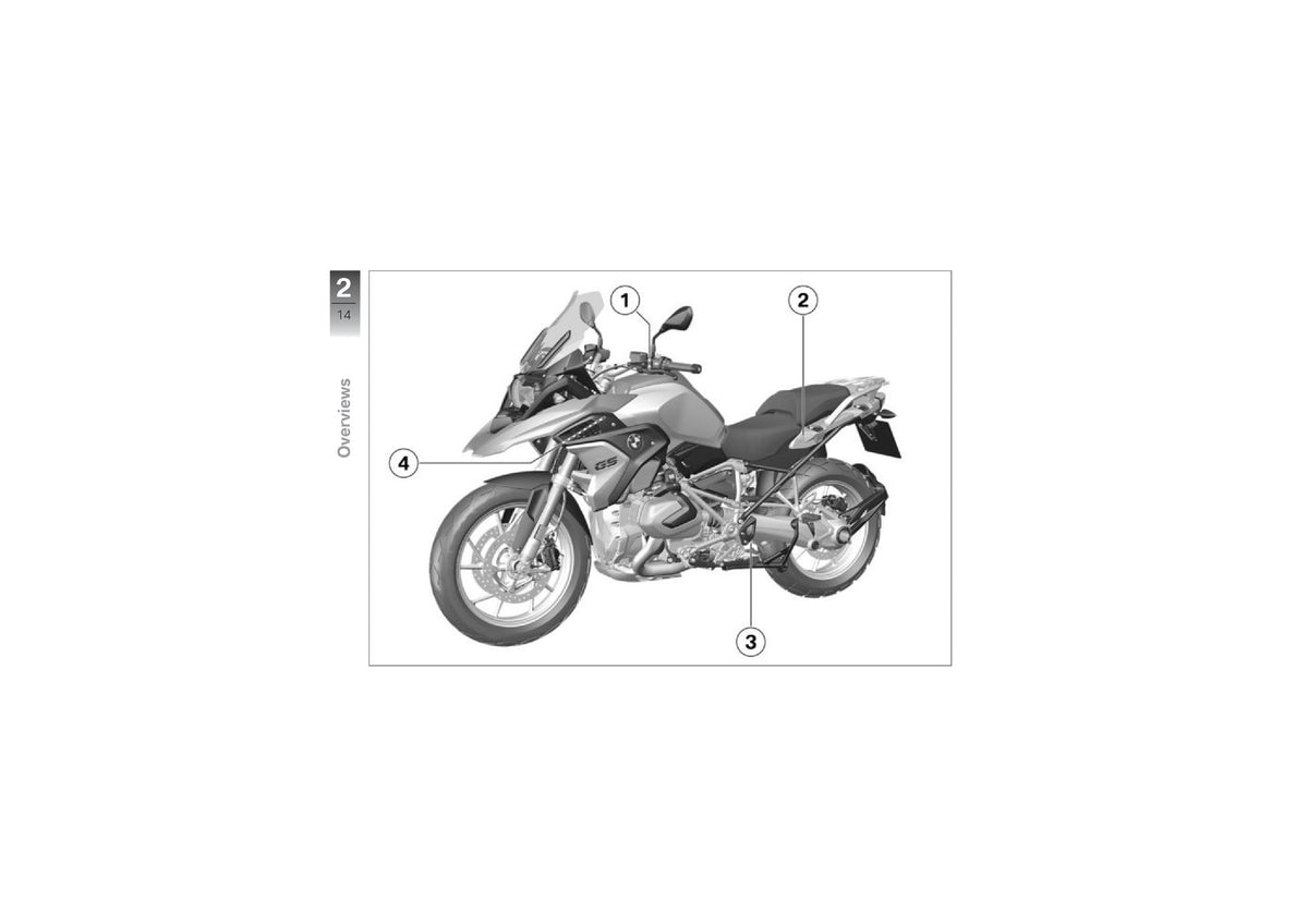 BMW R1250GS Motorcycle Riders Manual 2019 2 - STEEL WIRE BOUND - TOUGH COVERS