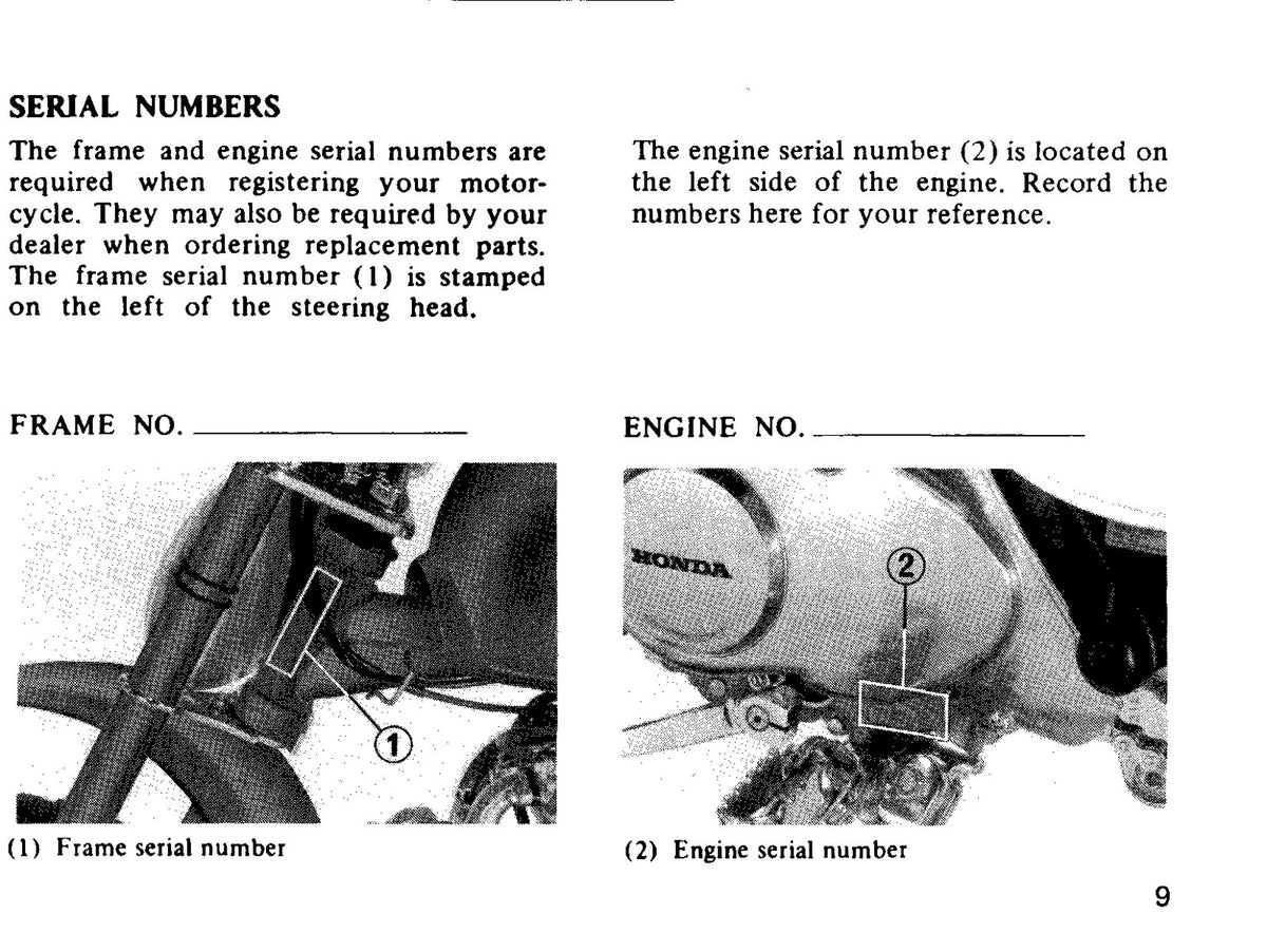 HONDA Z50R Motorcycle Owners Manual 1986 - STEEL WIRE BOUND - PROTECTIVE COVERS