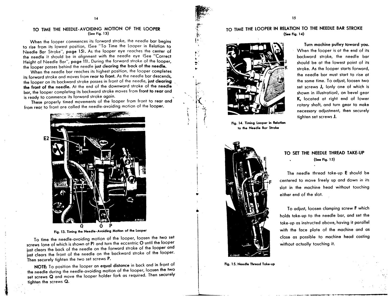 SINGER 253-1 253-2 Sewing Machine Service Manual - WIRE BOUND - TOUGH COVERS