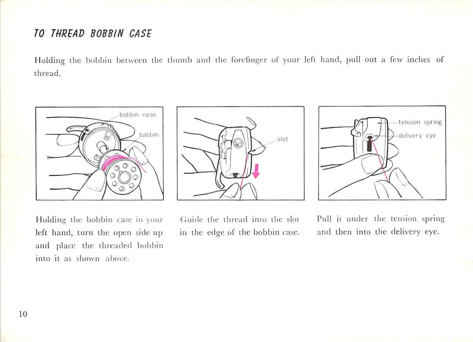 NEW HOME 551 Sewing Machine Instruction Manual - STEEL WIRE BOUND - TOUGH COVERS