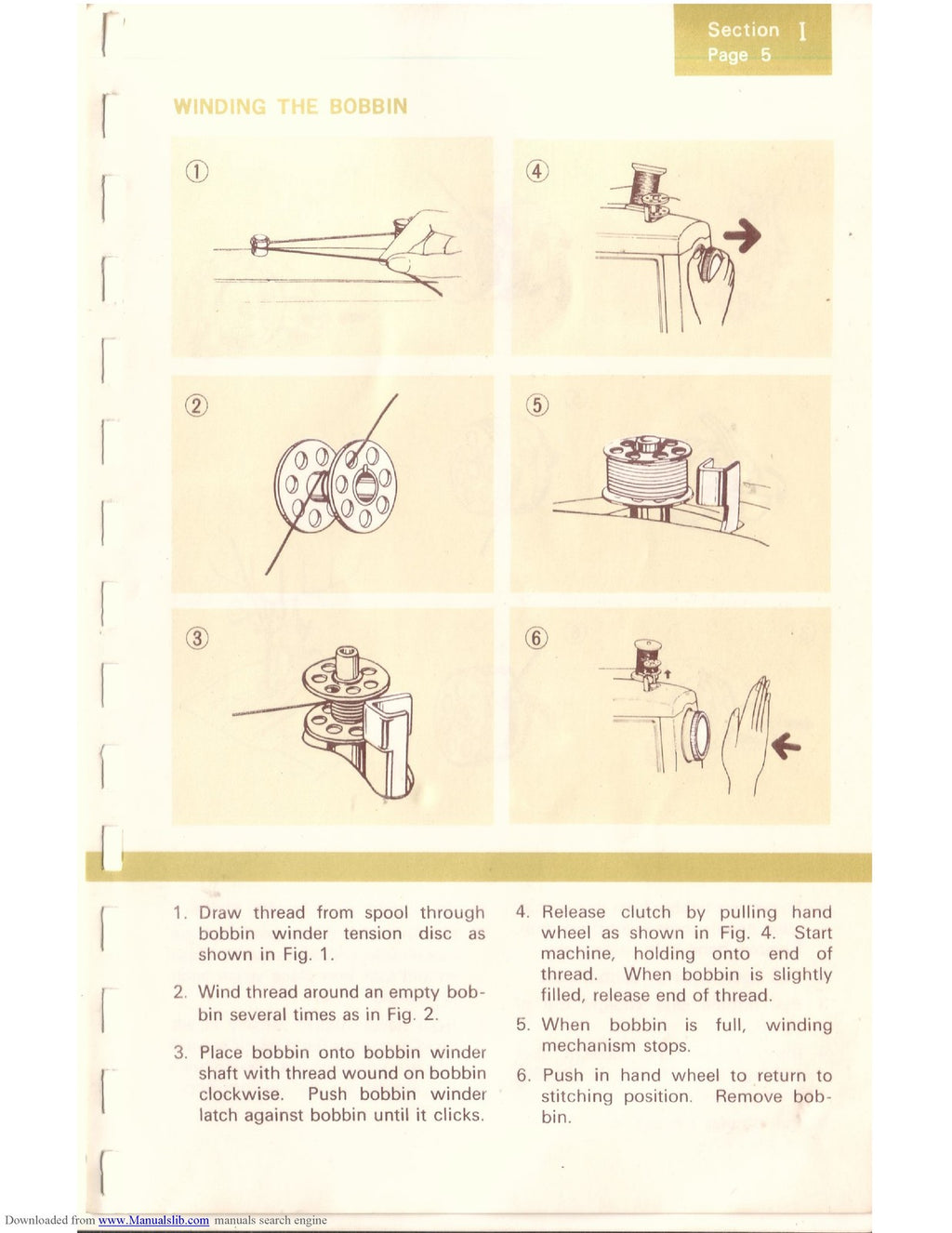 KENMORE 1774 SEWING MACHINE MANUAL - STEEL WIRE BOUND - PROTECTIVE COVERS