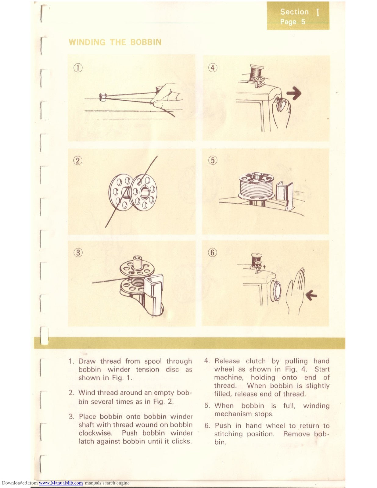 KENMORE 1774 SEWING MACHINE MANUAL - STEEL WIRE BOUND - PROTECTIVE COVERS