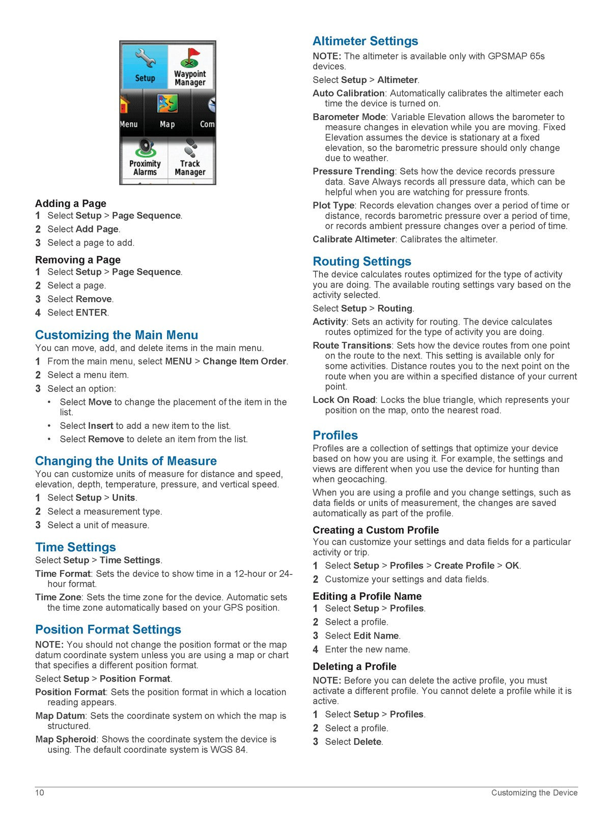 GARMIN GPSMAP 65 65S Owners Manual 2020 - STEEL WIRE BOUND - PROTECTIVE COVERS