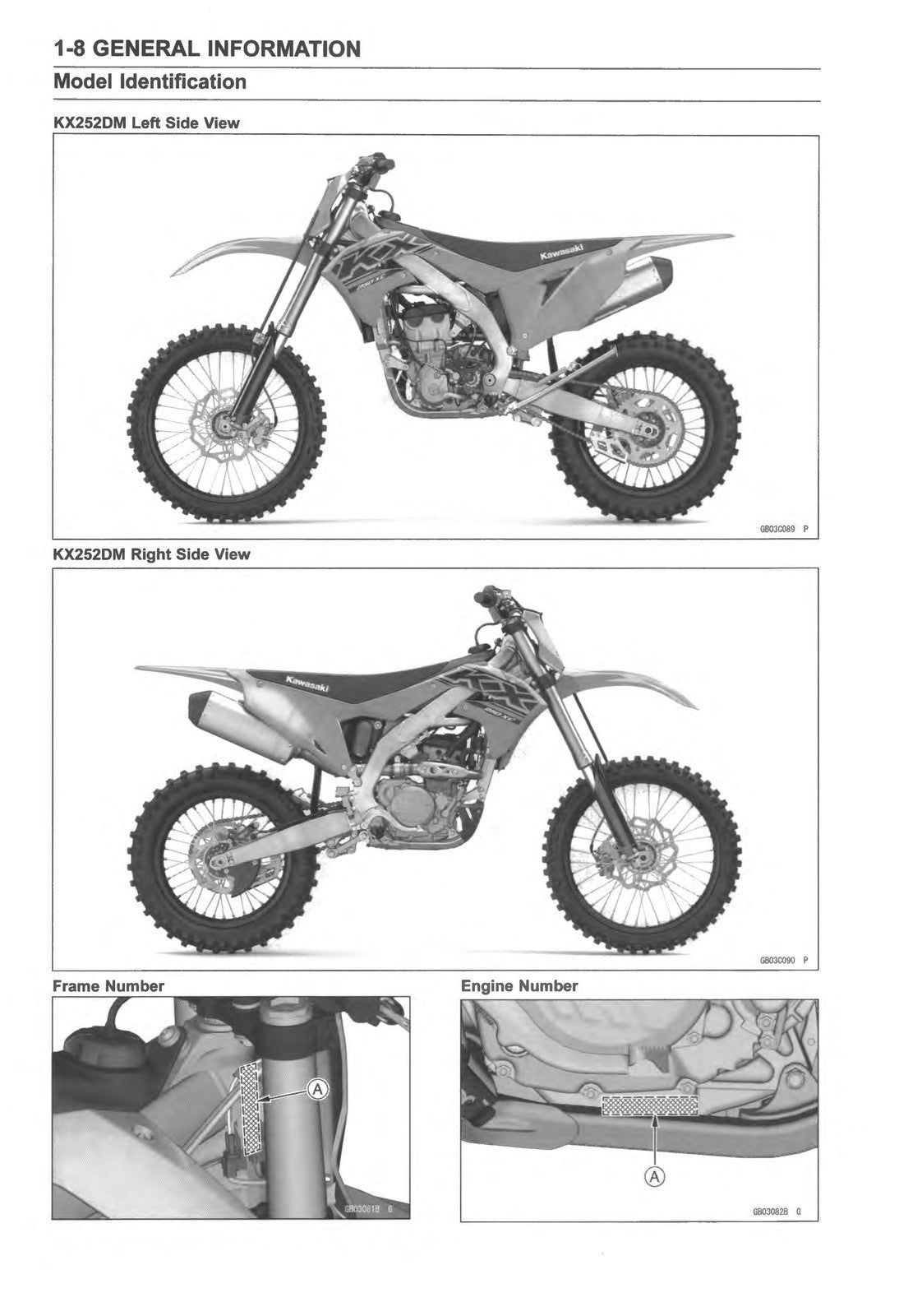 KAWASAKI KX250 KX250X Motorcycle Service Manual 2021-2024 - WIRE BOUND - COVERS