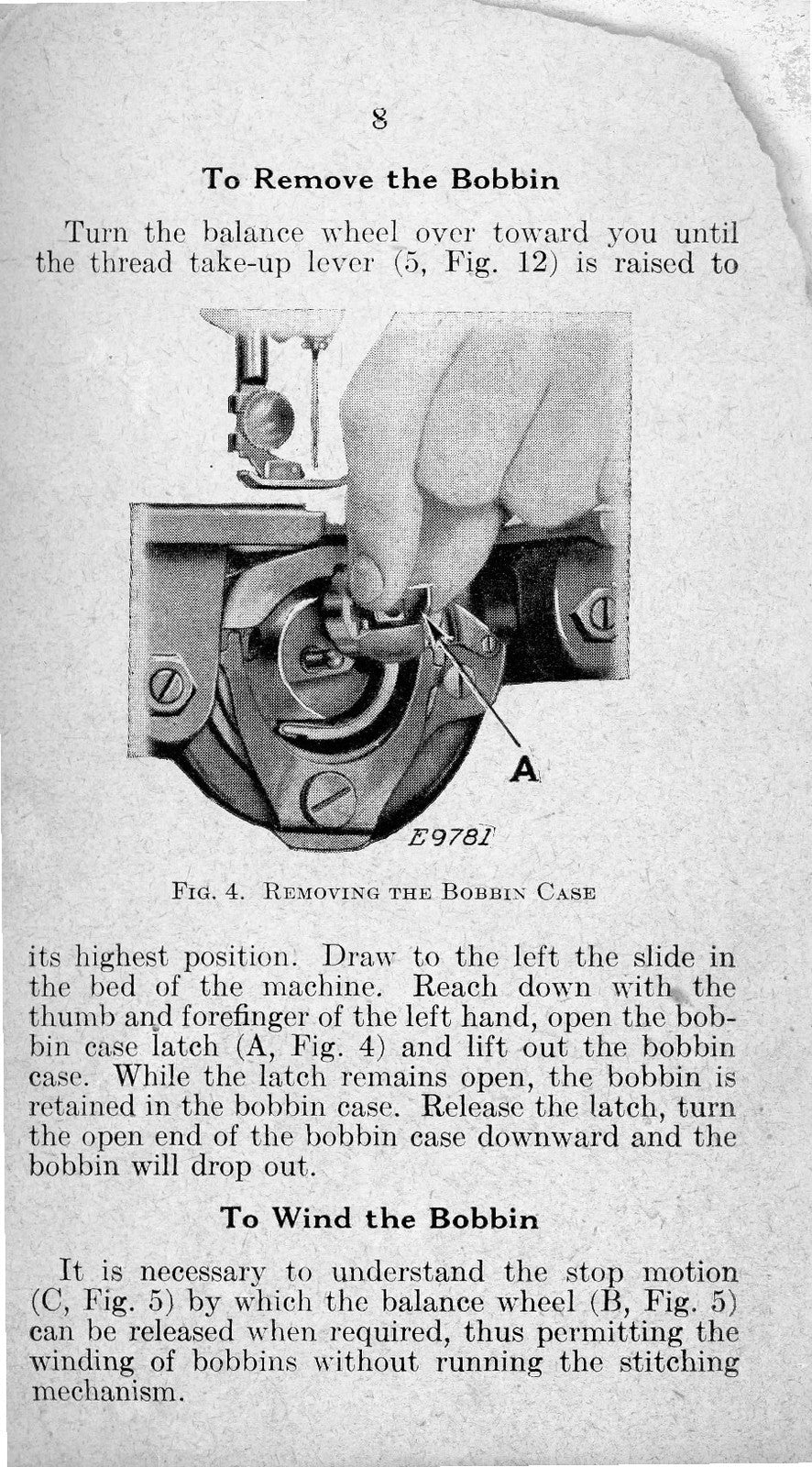 SINGER 15-90 Sewing Machine Instruction Manual - WIRE BOUND - PROTECTIVE COVERS