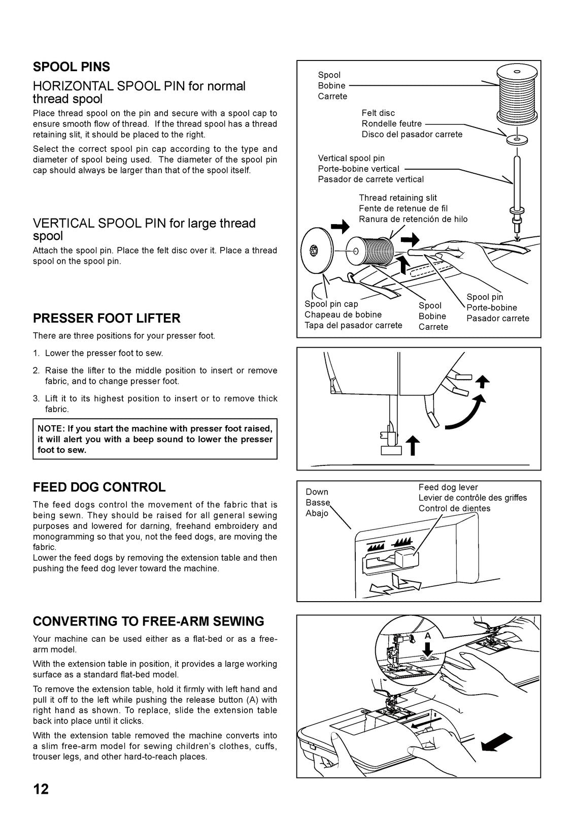 SINGER ONE ONE PLUS Sewing Machine Operators Manual BUNDLE - WIRE BOUND - COVERS
