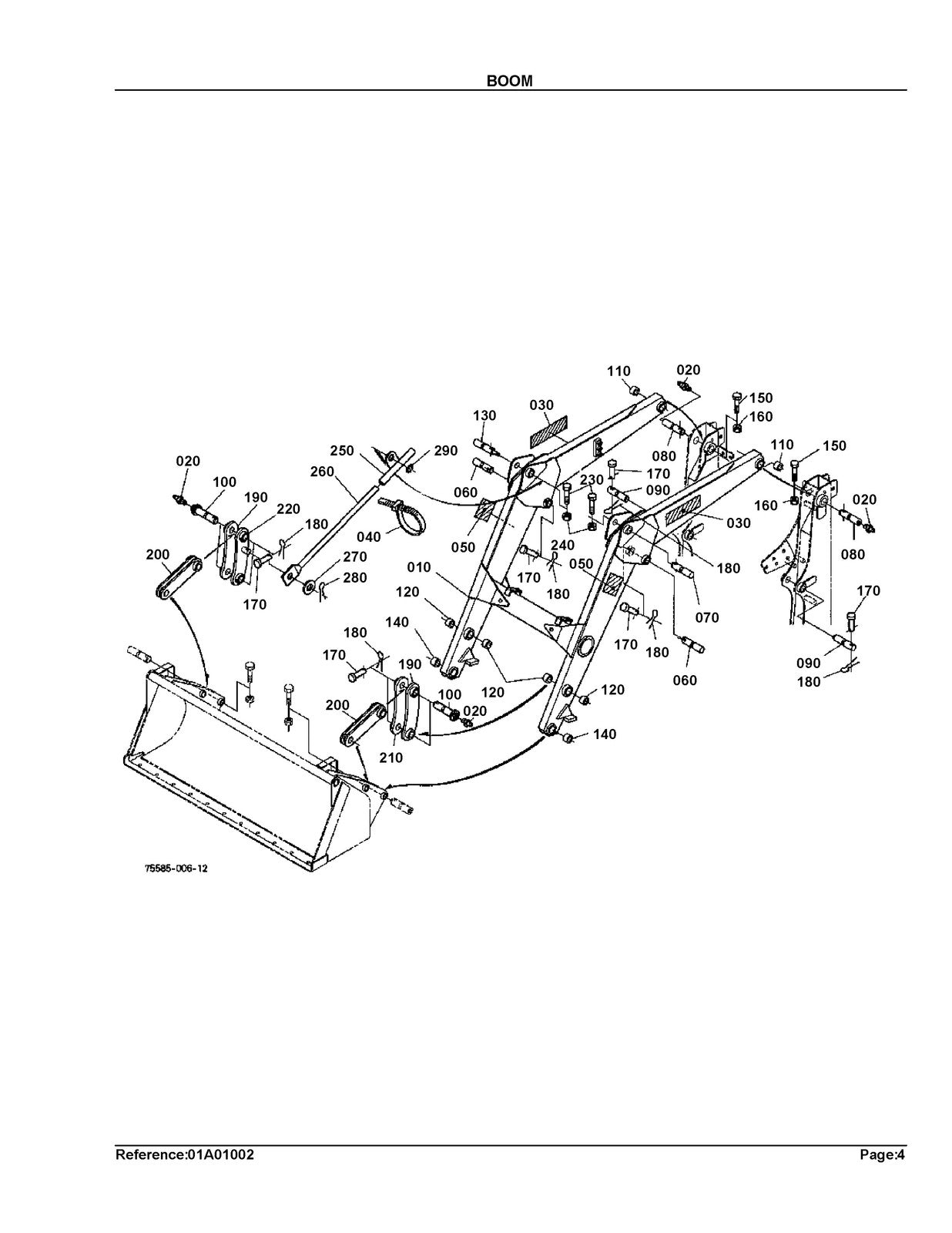 KUBOTA TL1150LC Front Loader Illustrated Parts List Manual - WIRE BOUND - COVERS