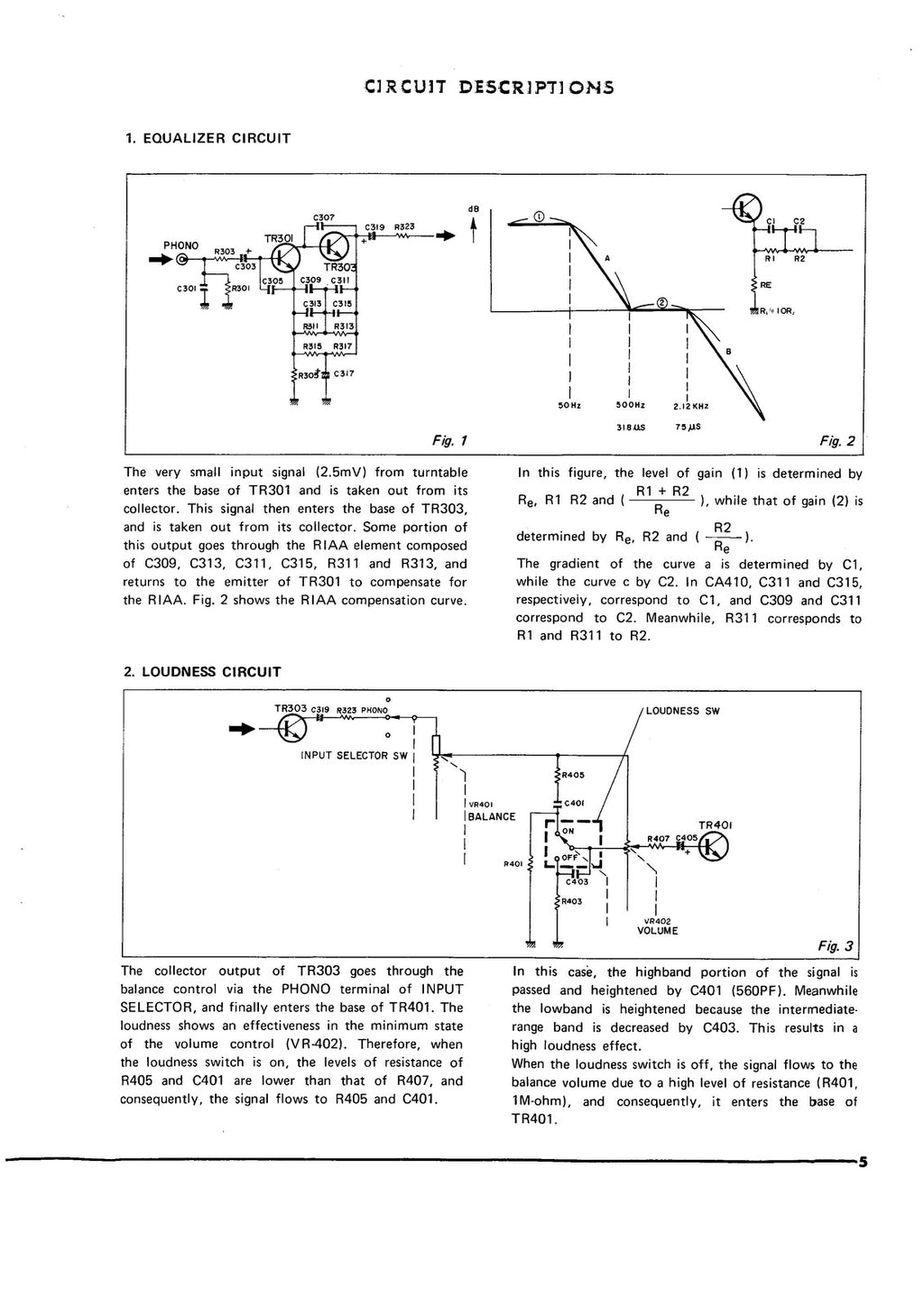 YAMAHA CA-410 V1 Service Manual - BOUND - COVERS - XL FOLDOUT PAGES