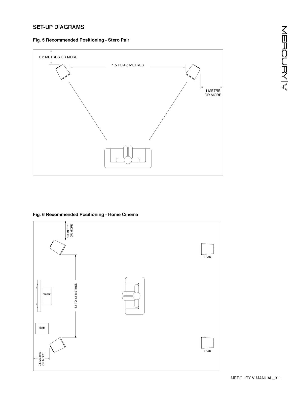 TANNOY Mercury V Owners Manual - STEEL WIRE BOUND - PROTECTIVE COVERS