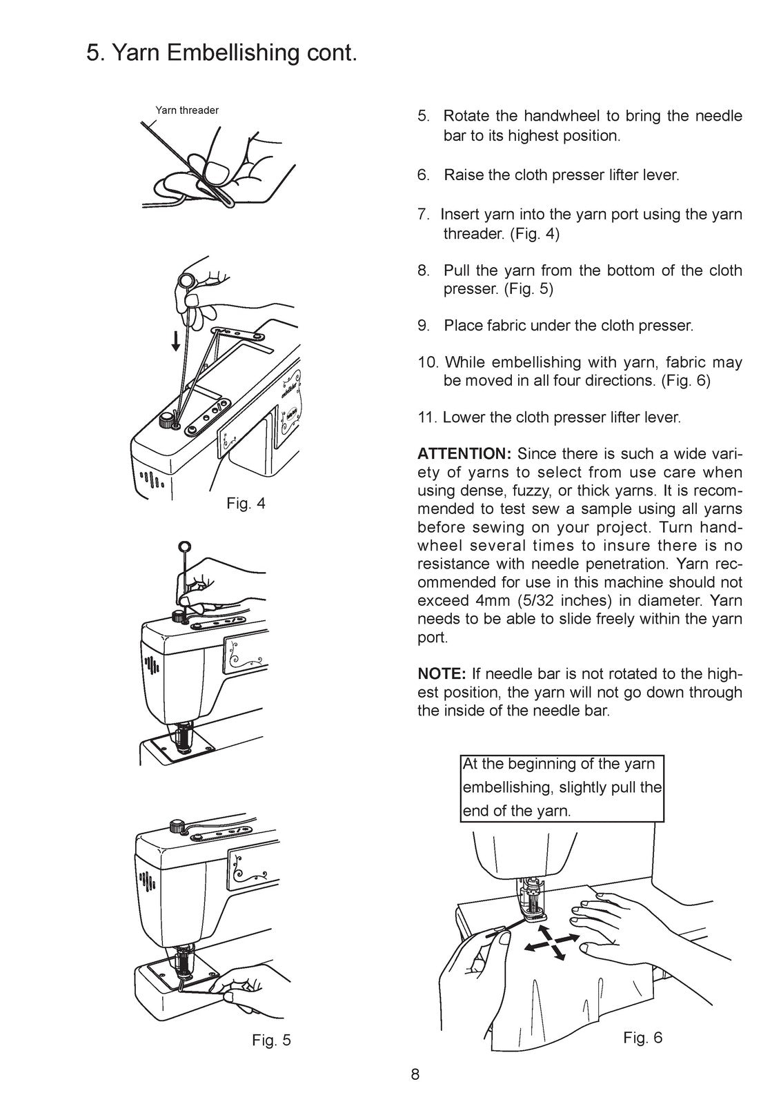 BABY LOCK Embellisher EMB12 Needle Felting Machine Instruction Manual - BOUND