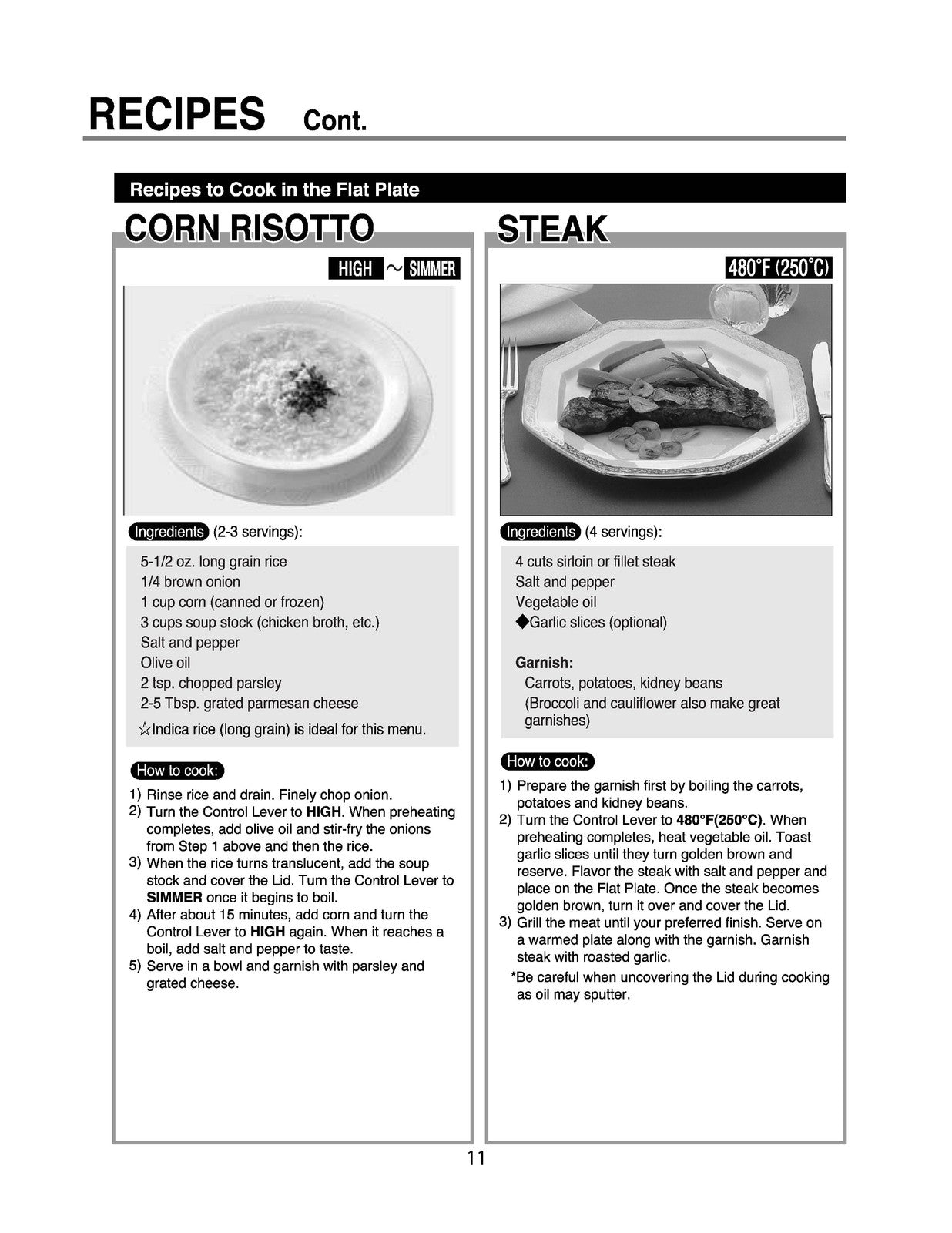 ZOJIRUSHI EP-RAC50 Gourmet dExpert Electric Operating Instructions Manual