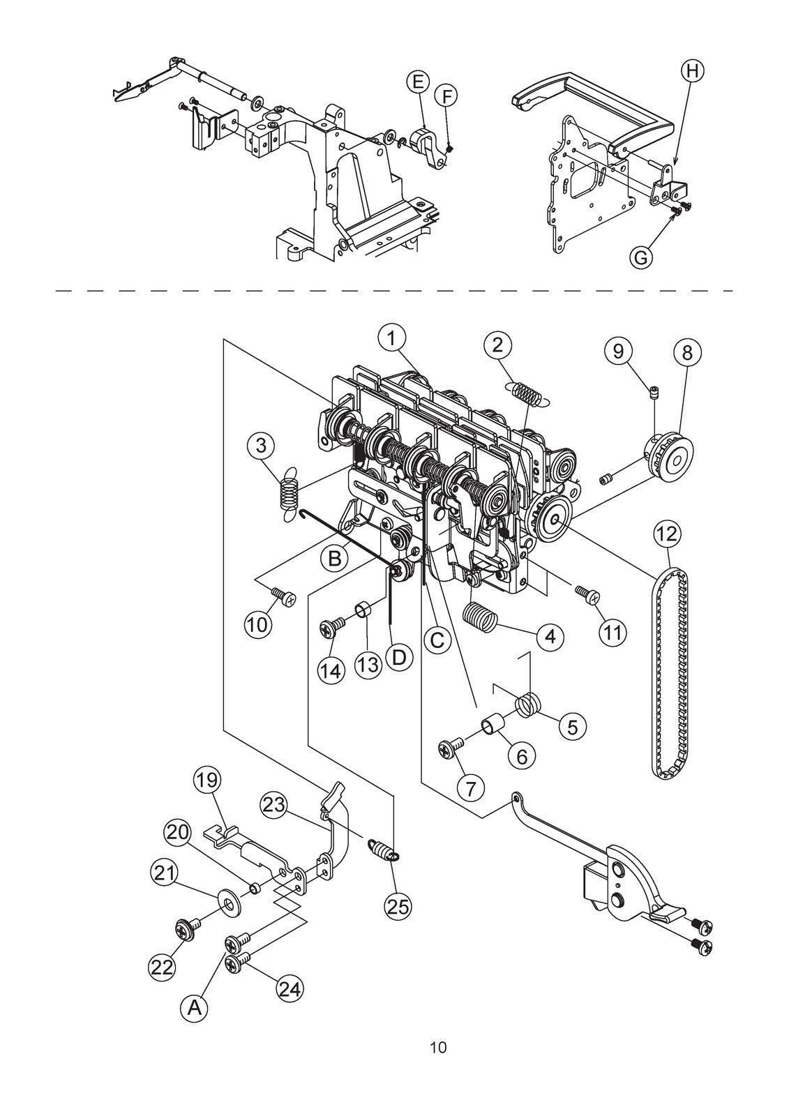 BABY LOCK EVOLUTION BLE8W-2 Service Manual v30 - WIRE BOUND - TOUGH COVERS