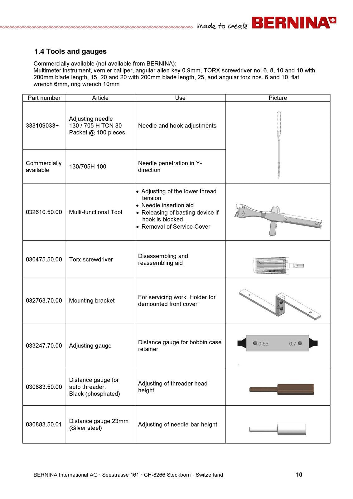 BERNINA 820 830 880 Sewing Machine Service And Maintenance Manual - WIRE BOUND