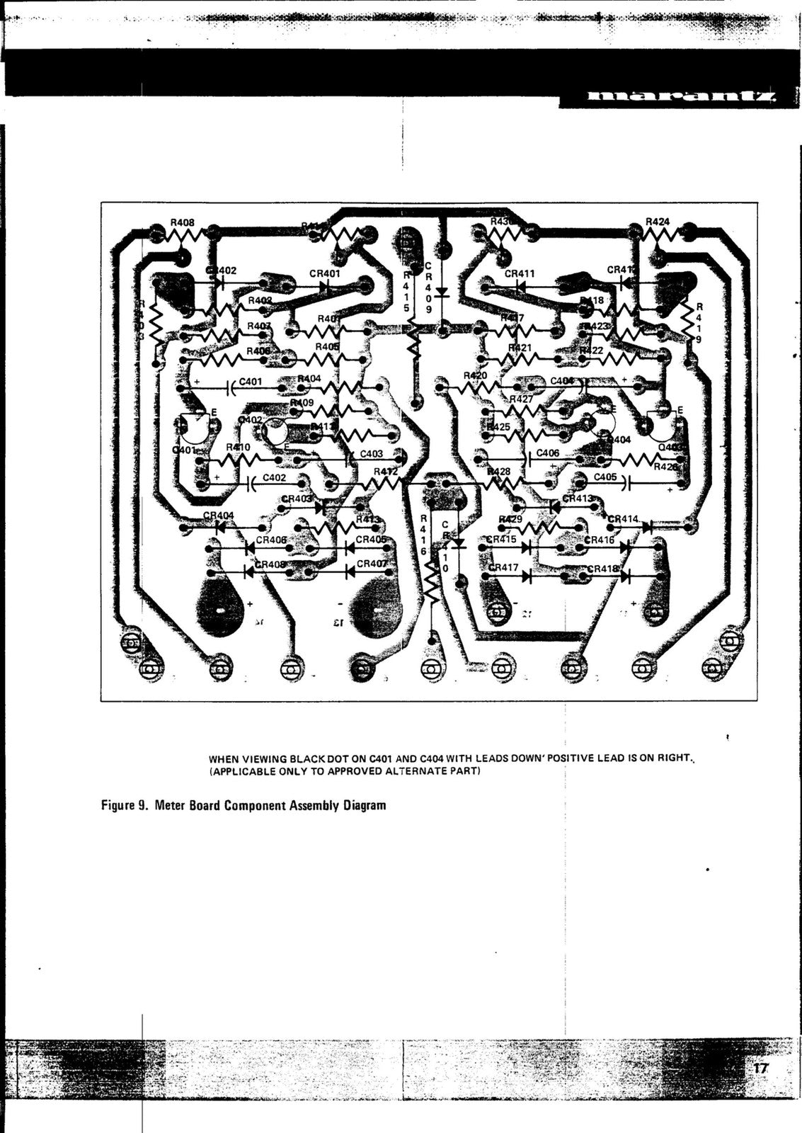 MARANTZ Model Two Fifty 250 Stereo Power Amplifier Service Manual - WIRE BOUND