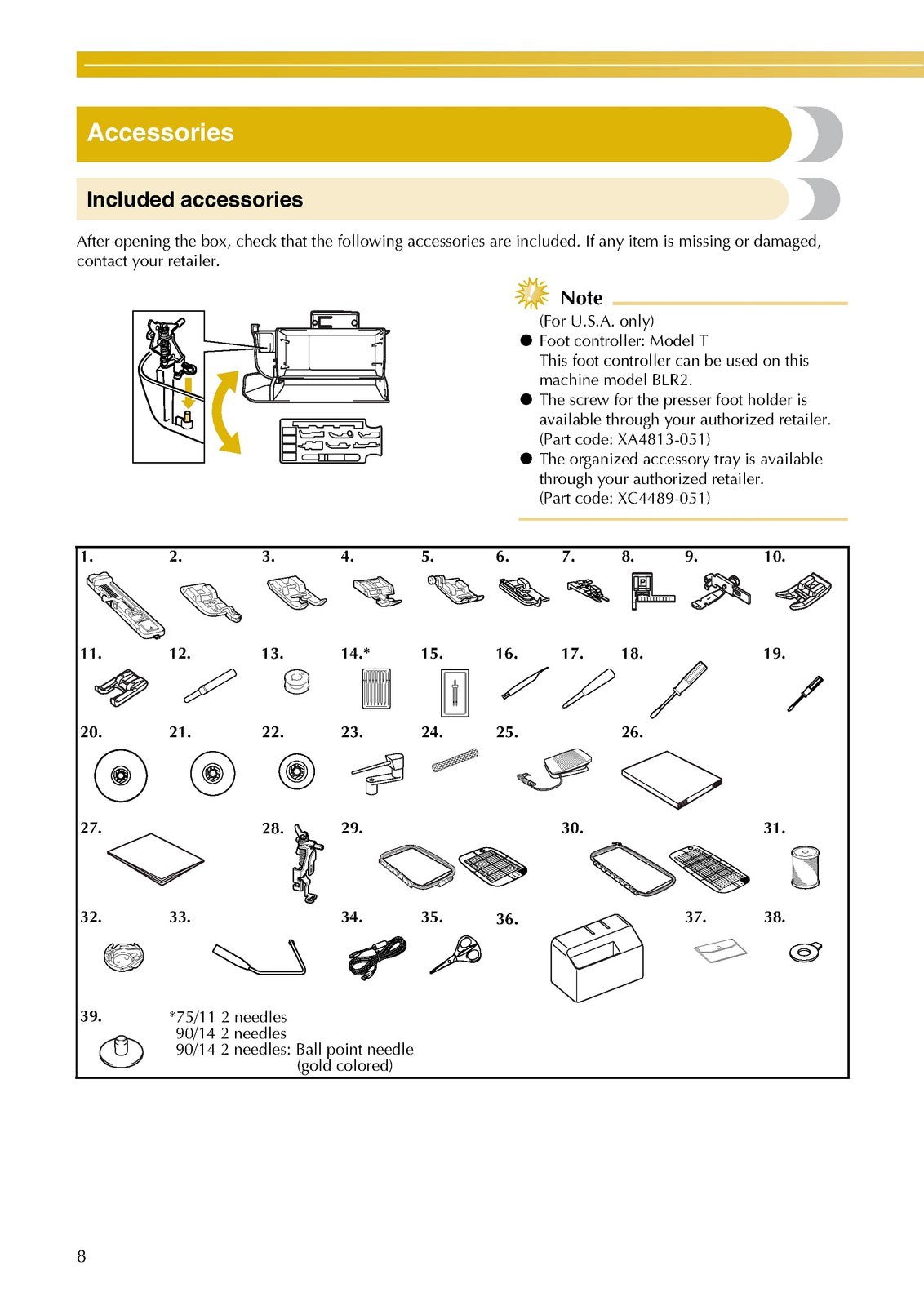 BABY LOCK Ellure Plus BLR2 Sewing Machine Instruction Manual - WIRE BOUND