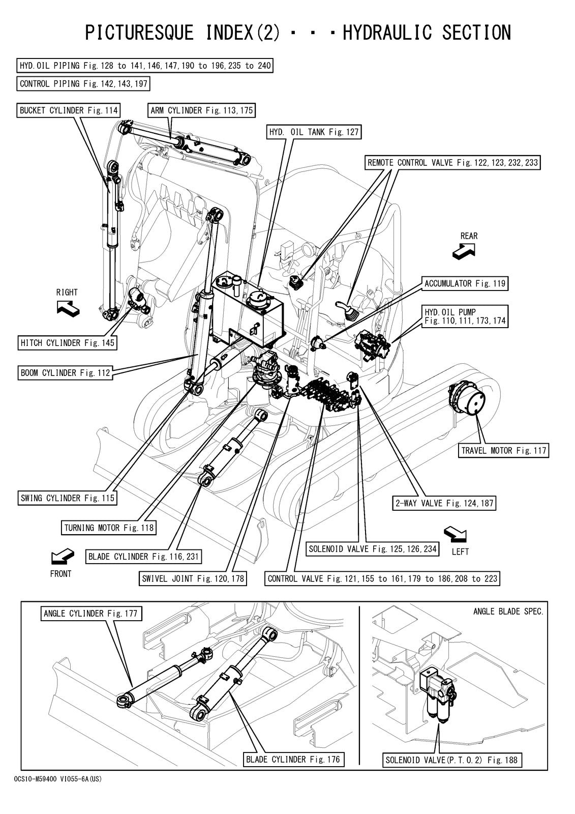 YANMAR ViO55-6A Excavator Parts Catalog Manual 2020 - WIRE BOUND - TOUGH COVERS