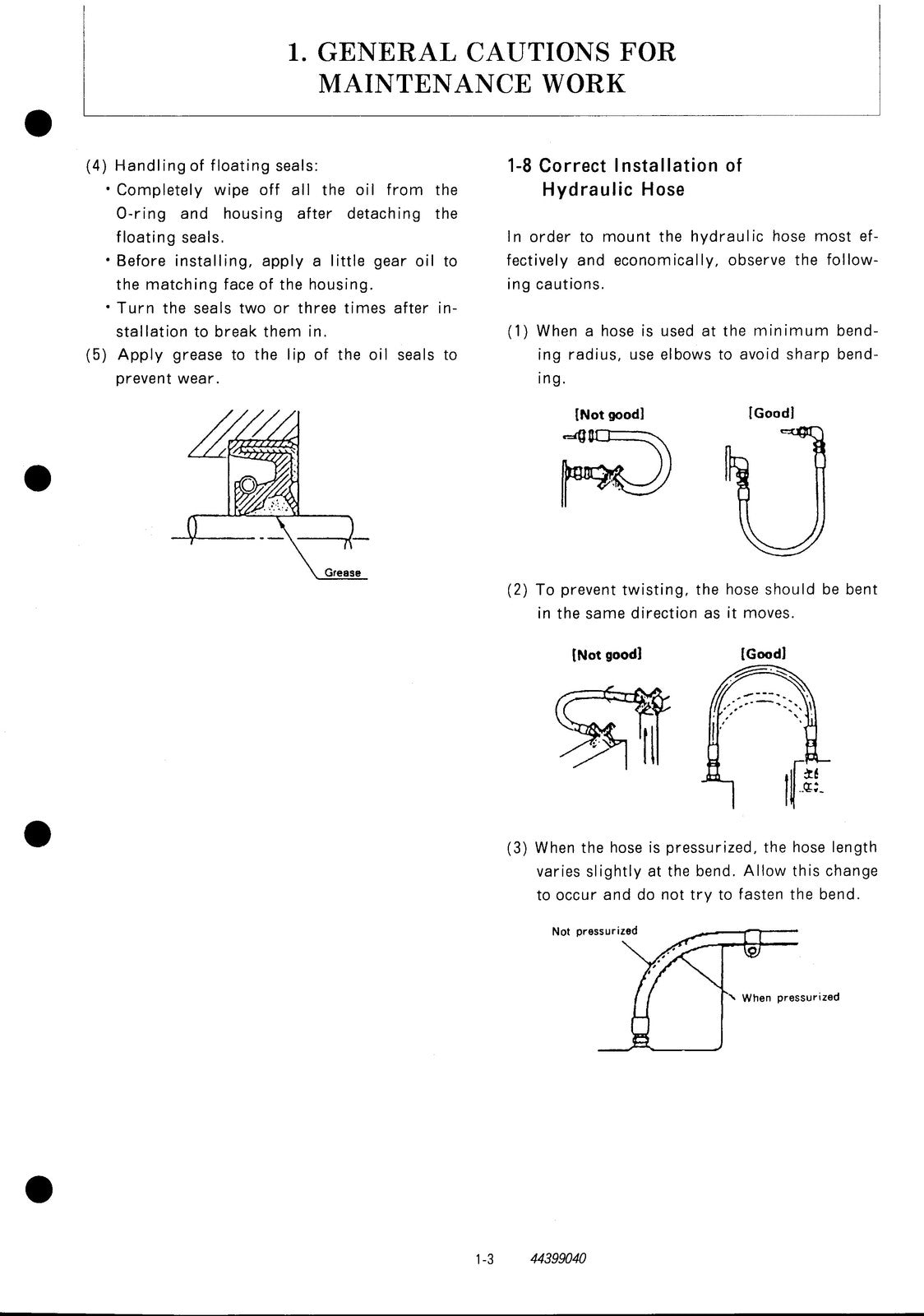 YANMAR B37V Excavator Service Manual - BOUND - COVERS - XL FOLDOUT PAGES
