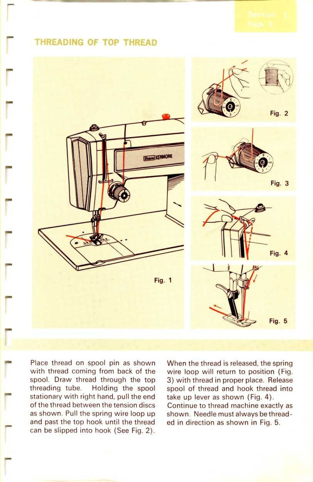 KENMORE 1581813 Sewing Machine Instruction Manual - BOUND - COVERS - FOLDOUTS