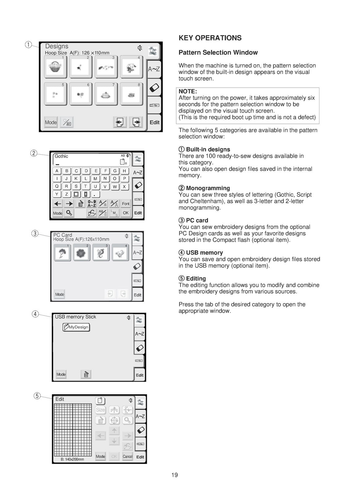 JANOME Memory Craft 350e Instruction Book Manual - WIRE BOUND - TOUGH COVERS