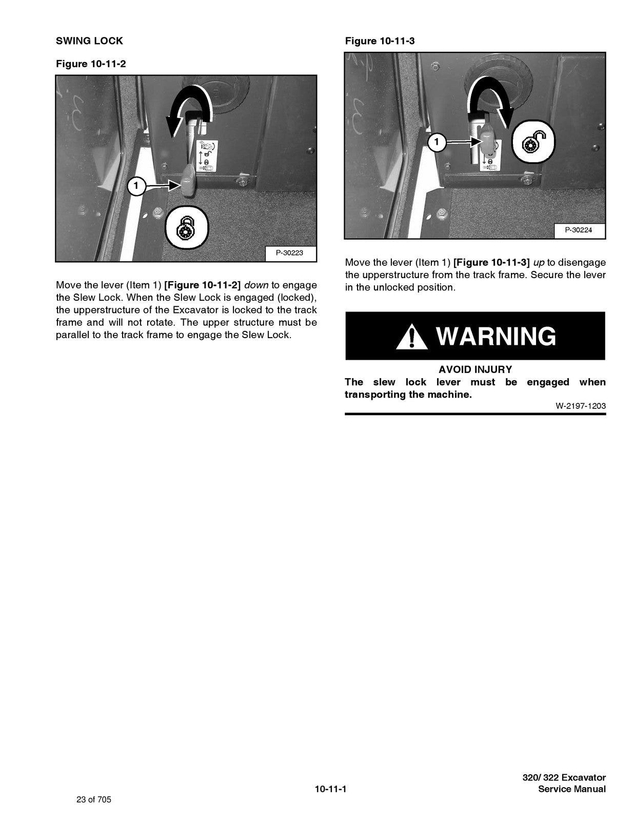 BOBCAT 320 322 G Series Compact Excavator Service Manual, FOLDOUTS