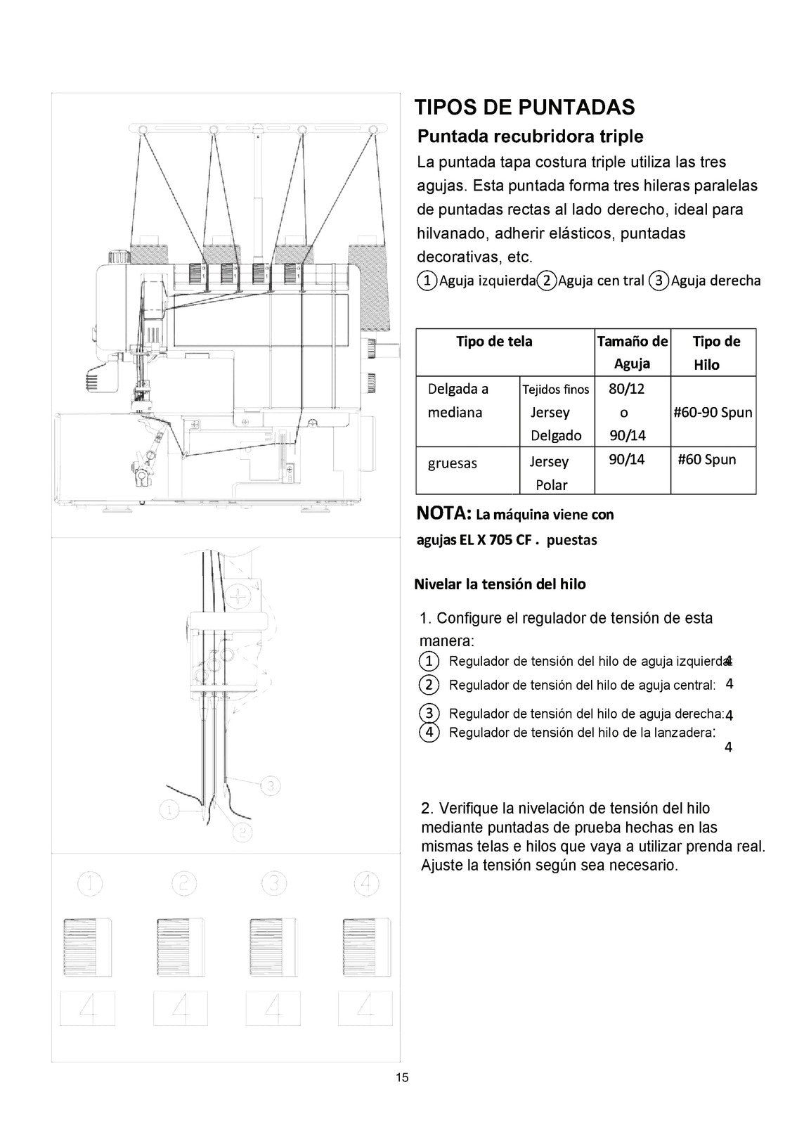 ALFA 8709 Sewing Machine Instruction Manual - STEEL WIRE BOUND - TOUGH COVERS