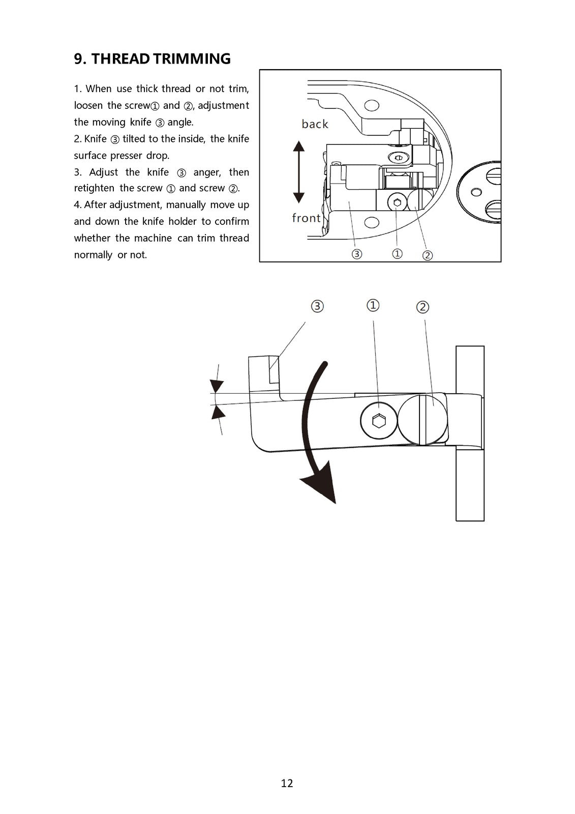 ALFA A1940 Sewing Machine Instruction Manual - STEEL WIRE BOUND - TOUGH COVERS