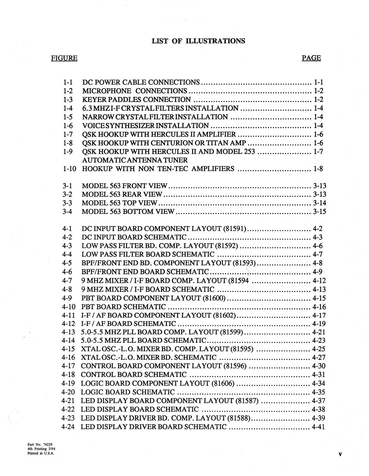 TEN TEC OMNI 6 Model 563 HF Transceiver Operator Manual, BOUND, COVERS, FOLDOUTS