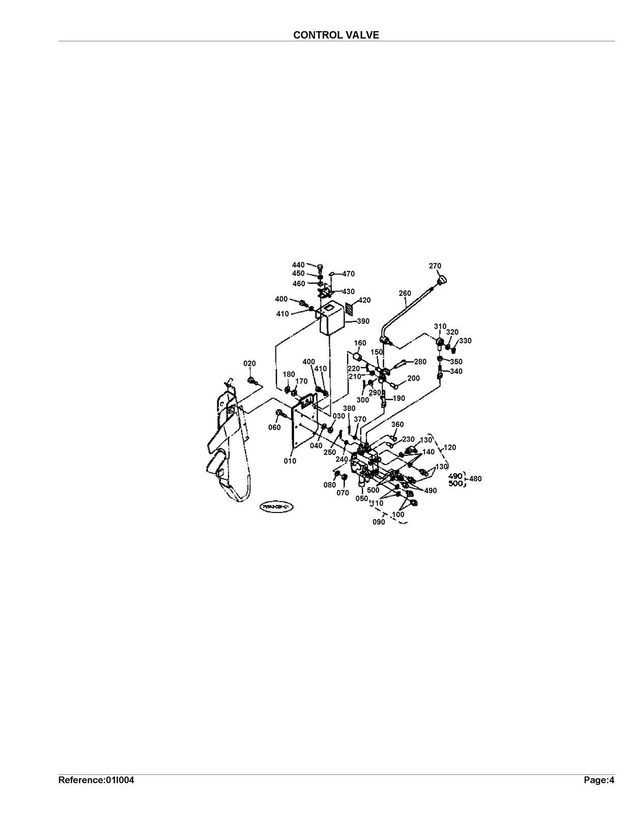 KUBOTA LA650 Loader Illustrated Parts List Manual - WIRE BOUND - TOUGH COVERS
