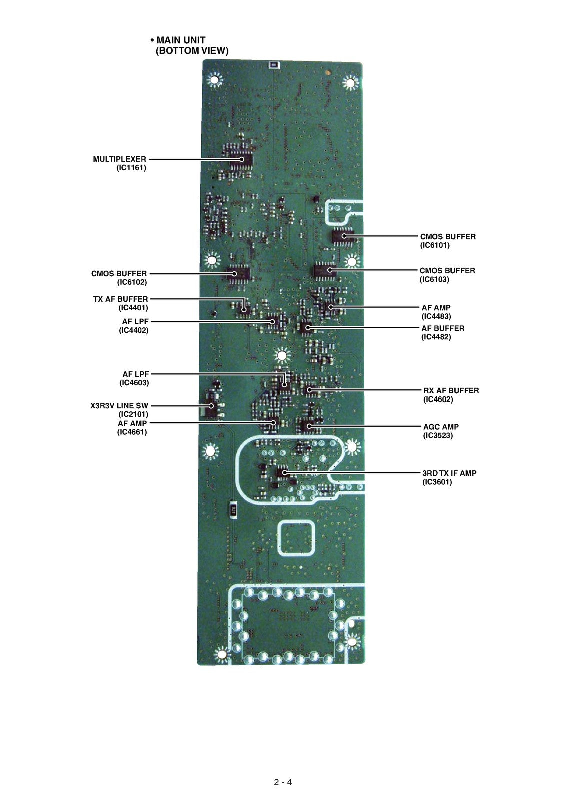 ICOM IC-7410 HF Transceiver Service Manual - BOUND - COVERS - XL FOLDOUT PAGES