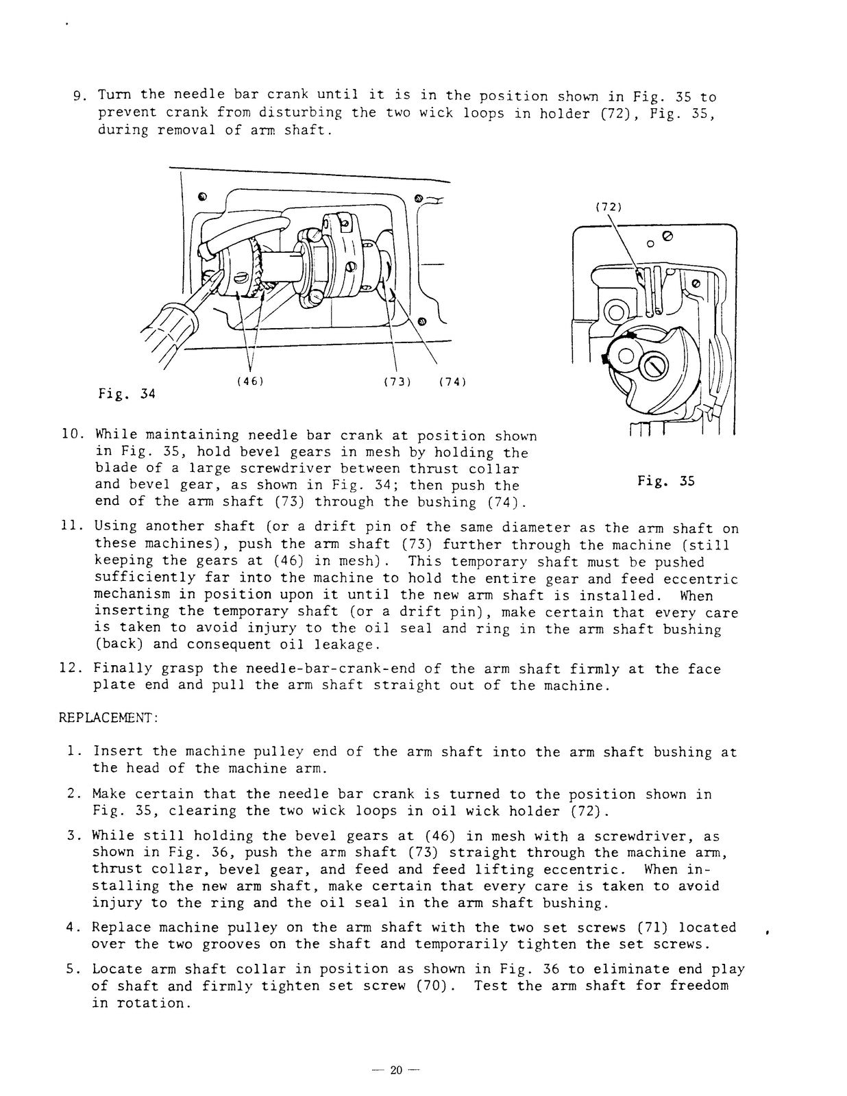 SINGER 191D Sewing Machine Service Manual - STEEL WIRE BOUND - PROTECTIVE COVERS