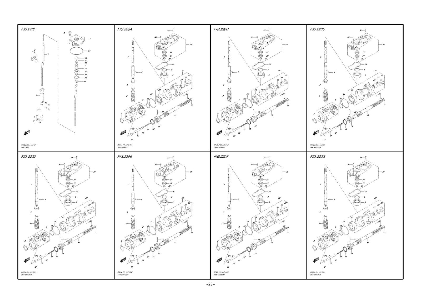 SUZUKI DF40A DF60A SERVICE MANUAL - STEEL WIRE BOUND - PROTECTIVE COVERS