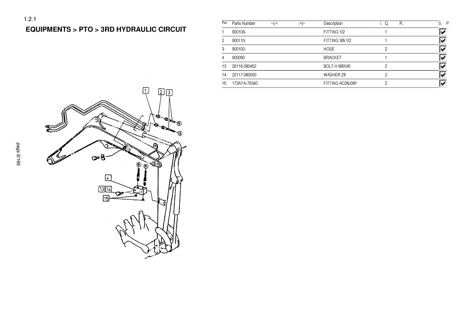 YANMAR B15 Mini Excavator Parts Catalog Manual - STEEL WIRE BOUND - TOUGH COVERS