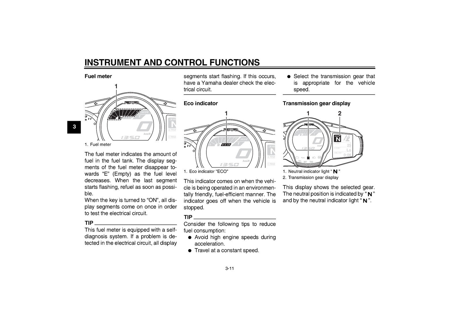 YAMAHA FJR1300A Owners Manual 2012 - STEEL WIRE BOUND - PROTECTIVE COVERS