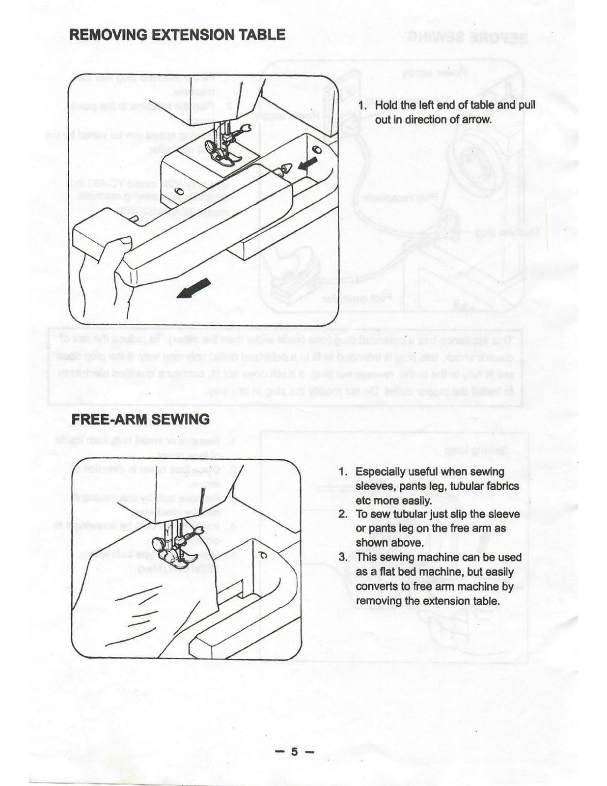 NECCHI Royale 3204 3205 Series Sewing Machine Instruction Manual - WIRE BOUND
