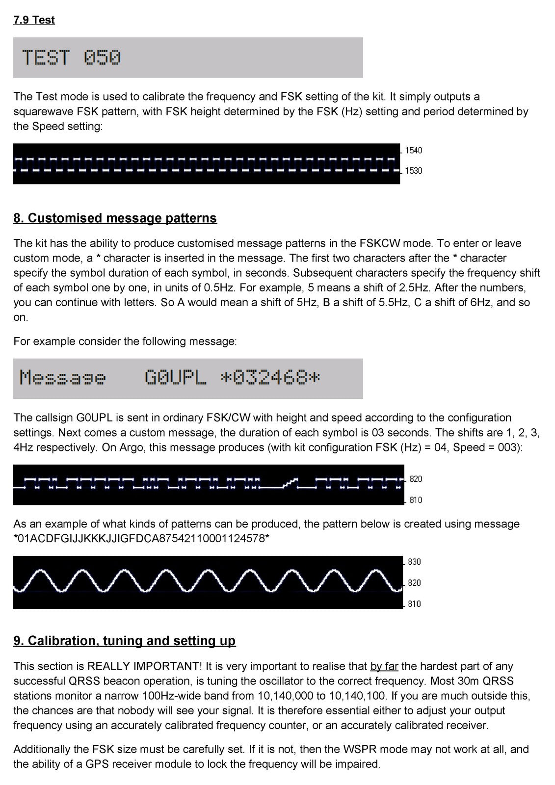 QRSS LABS Multi-Mode QRSS Beacon Kit Instructions Manual 2012 - WIRE BOUND