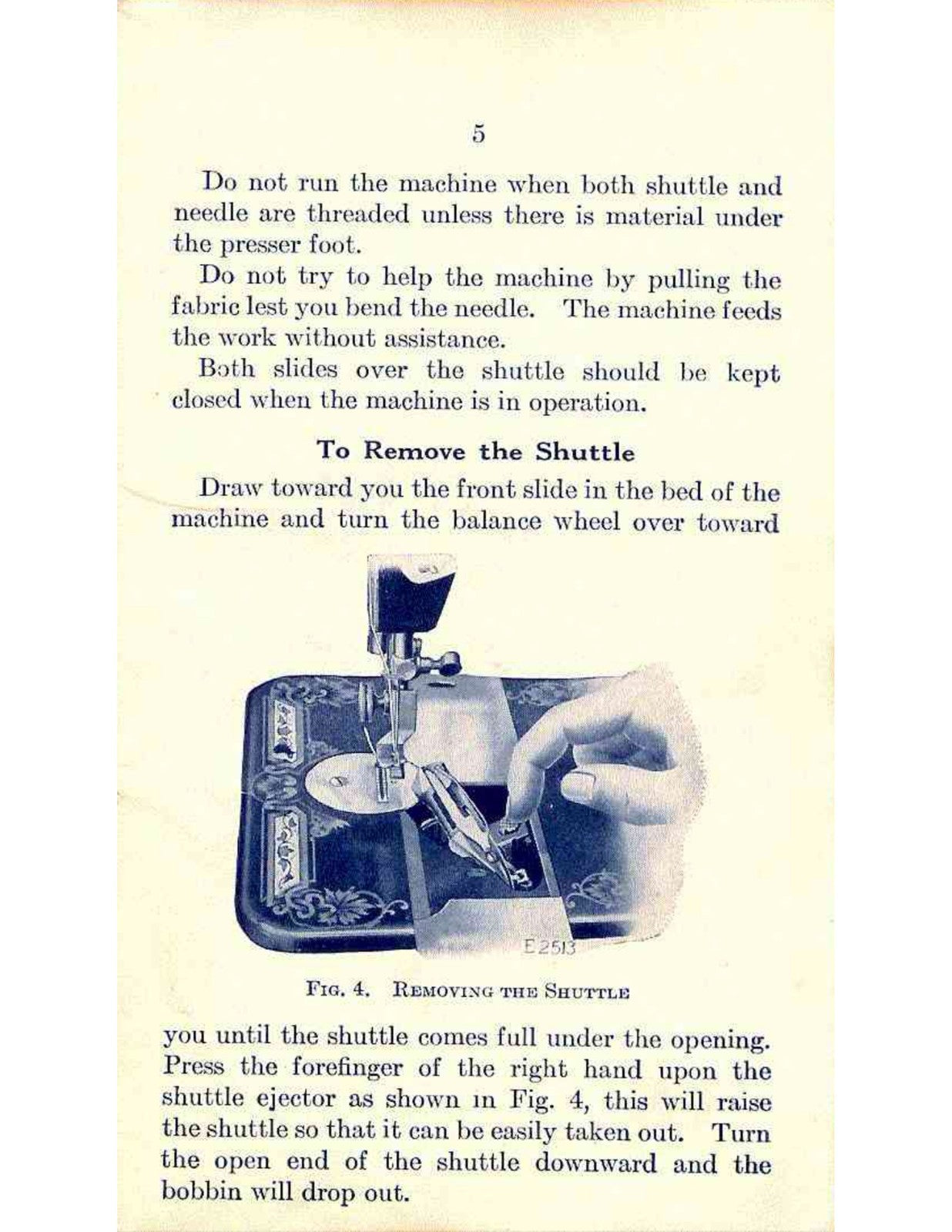 SINGER 127 128 Sewing Machine Instruction Manual - WIRE BOUND - TOUGH COVERS