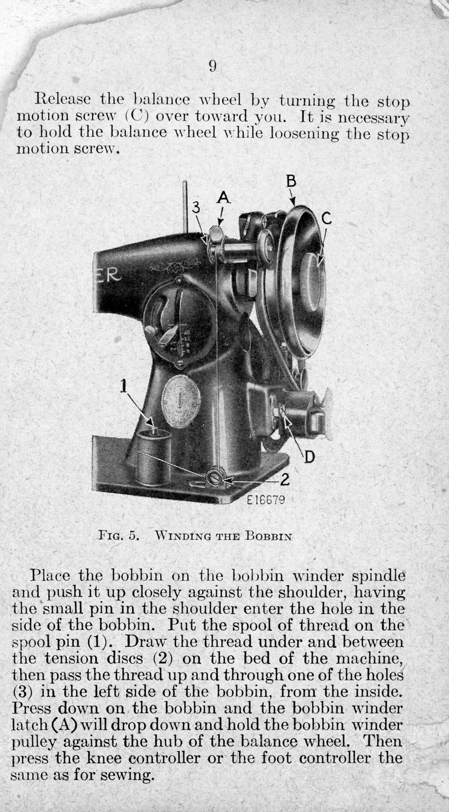 SINGER 15-90 Sewing Machine Instruction Manual - WIRE BOUND - PROTECTIVE COVERS