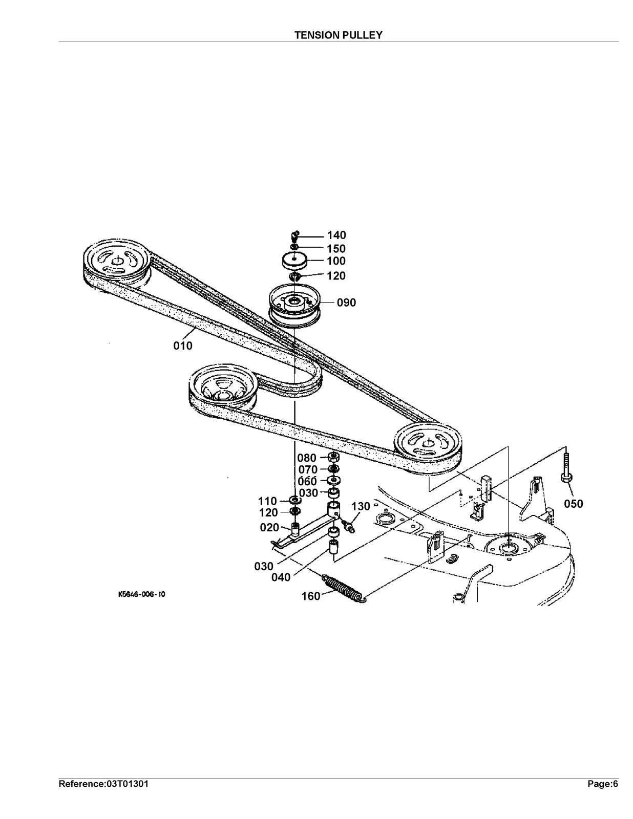 KUBOTA RCK60-28Z Parts Manual - STEEL WIRE BOUND - PROTECTIVE COVERS