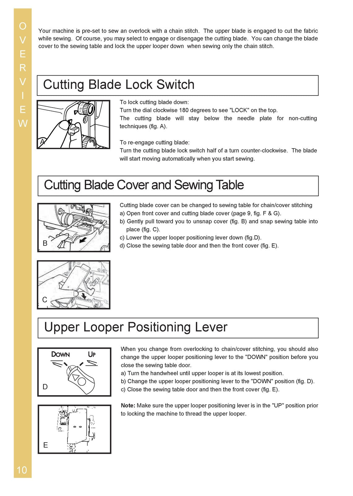 BABY LOCK BLE8W-2 Evolution Serger Instruction ENGLISH Manual - WIRE BOUND