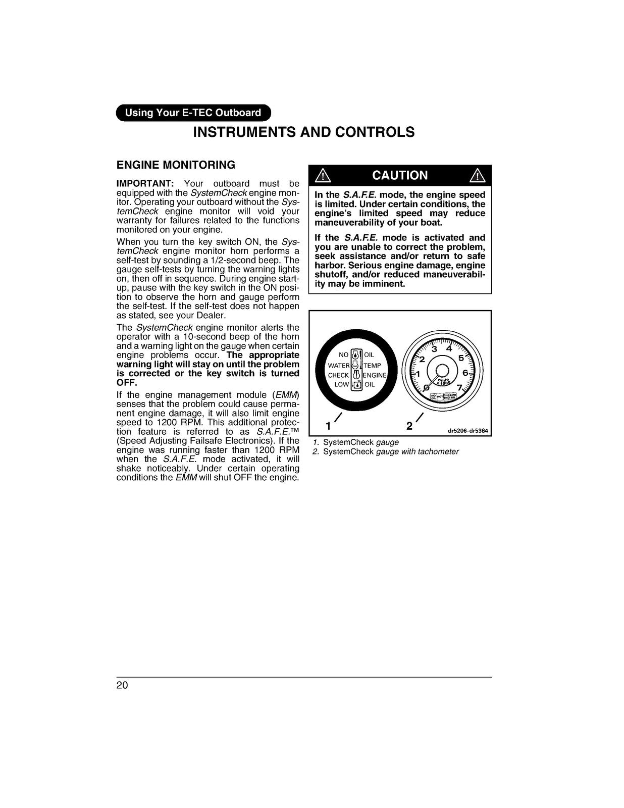 EVINRUDE E-TEC 75 90 Horsepower PL PX SL Owners Manual - WIRE BOUND - COVERS