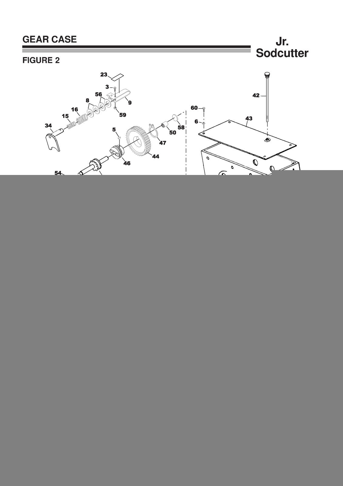 RYAN JR SODCUTTER 544844D 544845D 544944A 544945A Service And Parts Manual