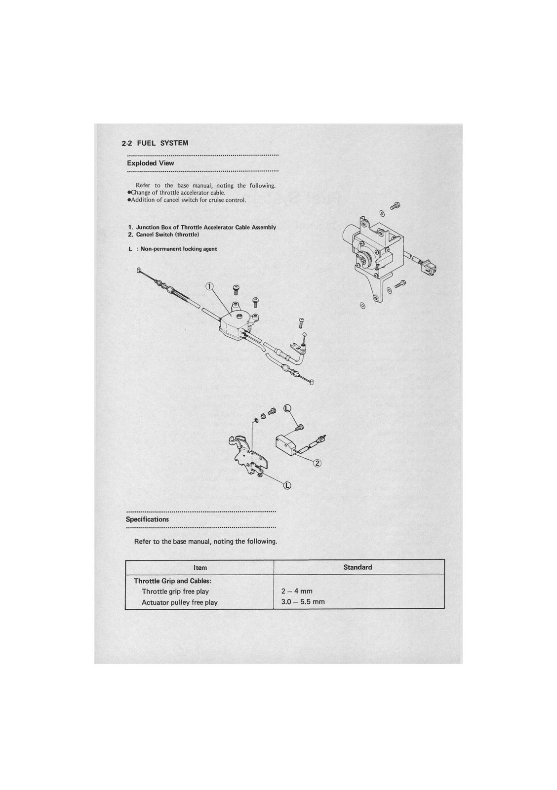 KAWASAKI ZG1200 Voyager XII Service Manual Supplement - WIRE BOUND - COVERS