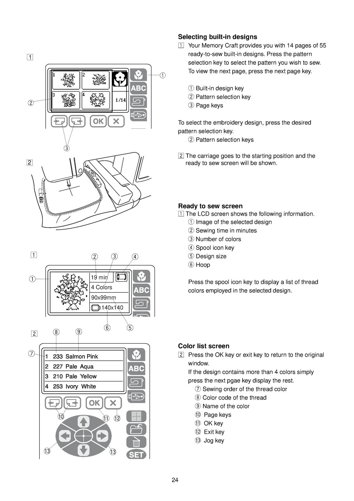 MERRITT MC 200E Sewing Machine Instruction Book Manual - WIRE BOUND - COVERS