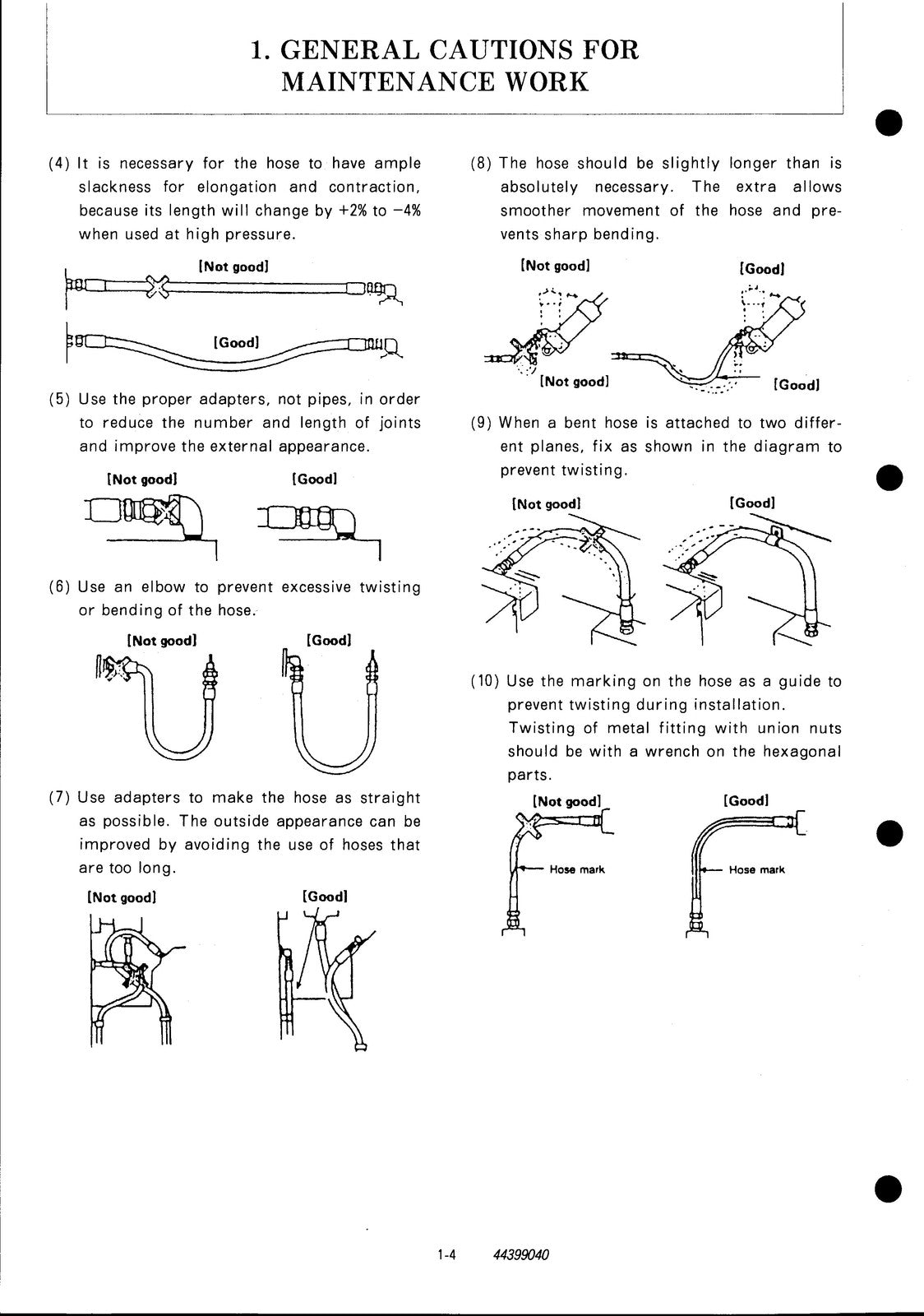 YANMAR B37V Excavator Service Manual - BOUND - COVERS - XL FOLDOUT PAGES