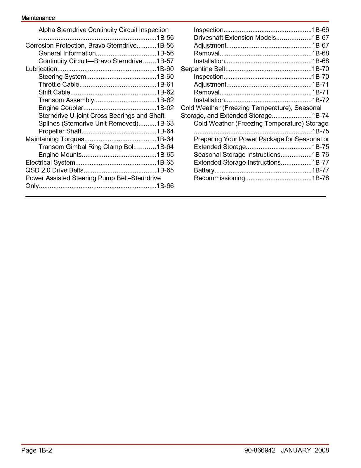MERCURY CUMMINS STERNDRIVE Service Manual NO 48 QSD 20 Liter Diesel Engines