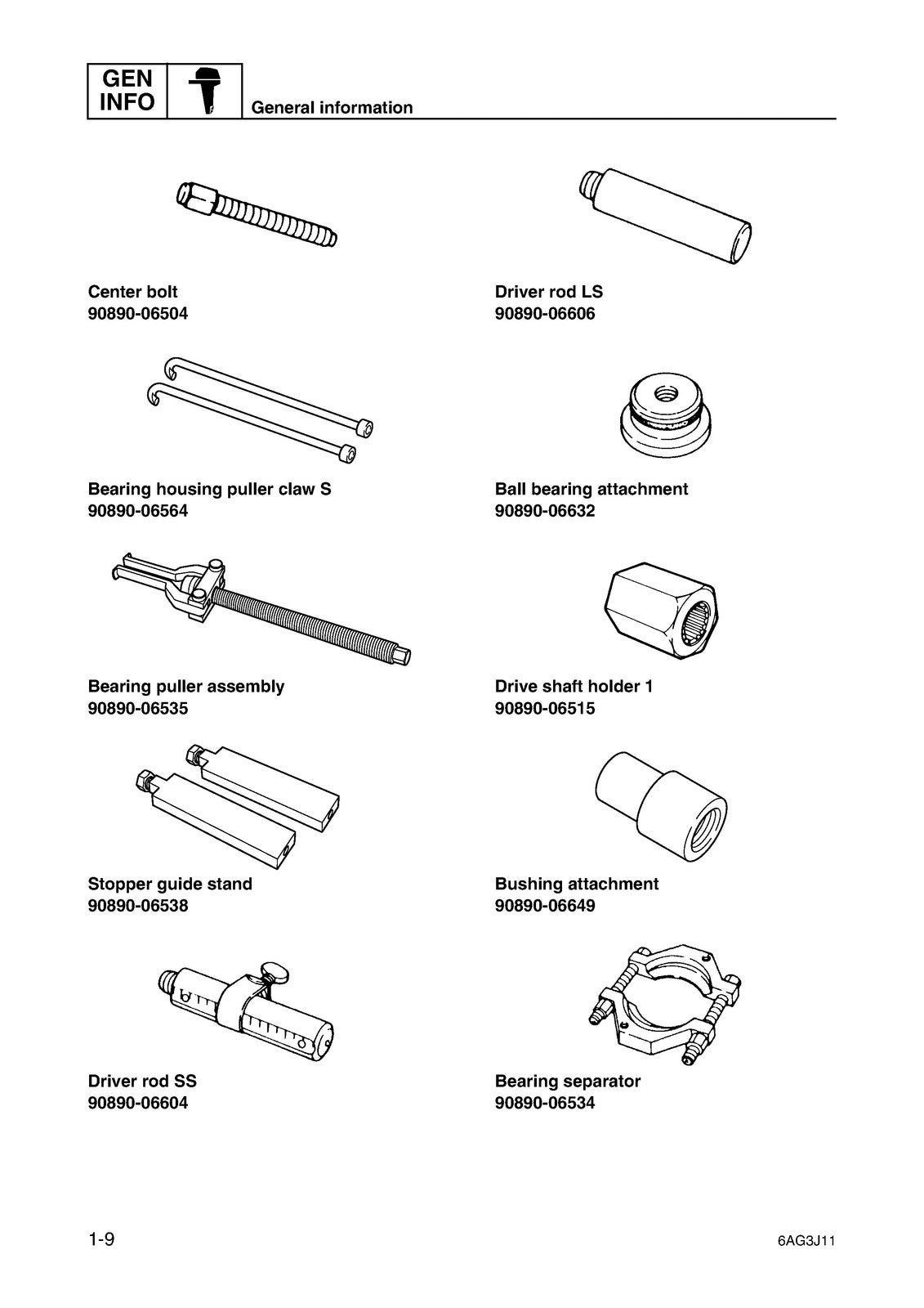 YAMAHA F15C F20B Outboard Motor Service Manual - WIRE BOUND - COVERS - FOLDOUTS