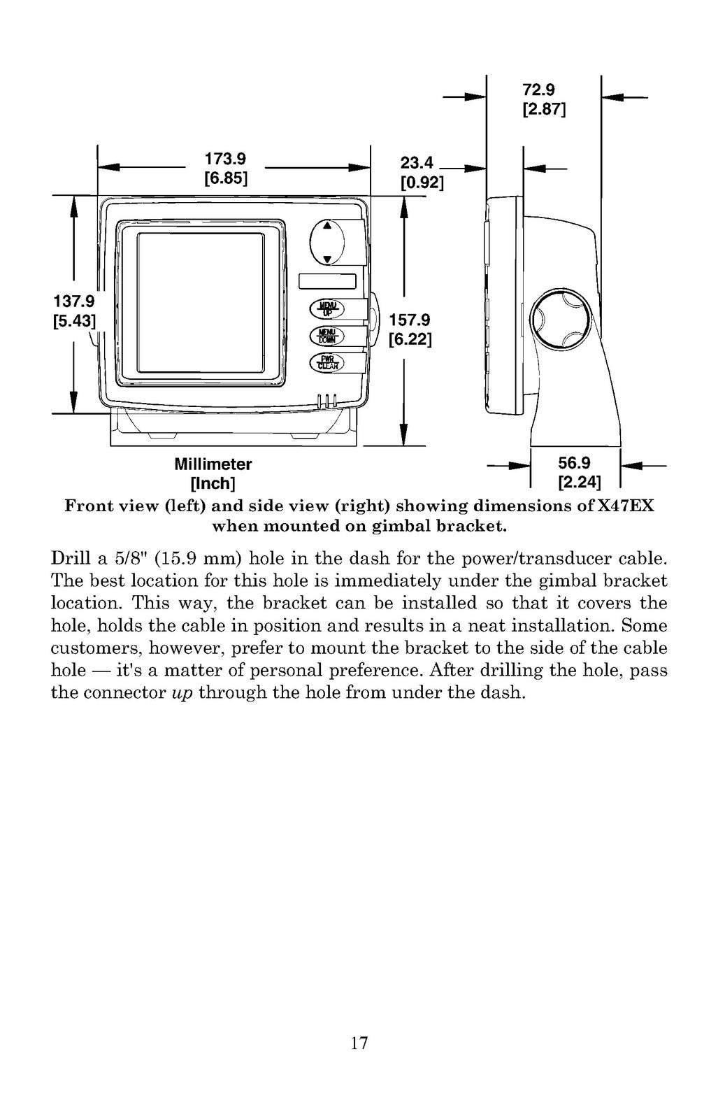 LOWRANCE electronic Lowrance Electronics Fish Finder X47EX User Manual - BOUND