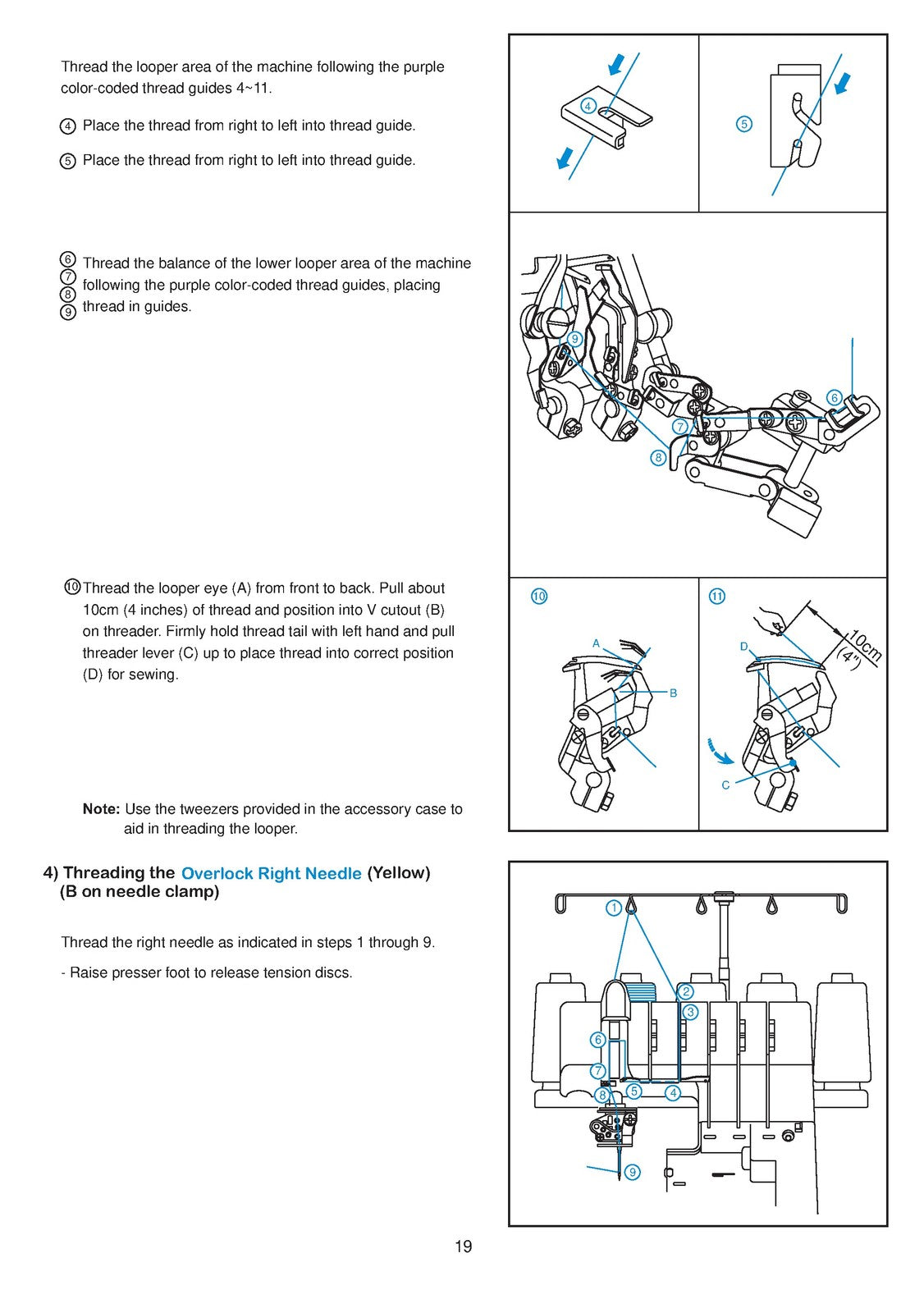 BABY LOCK Combination Overlock Chain Stitch Cover Stitch Instruction Manual