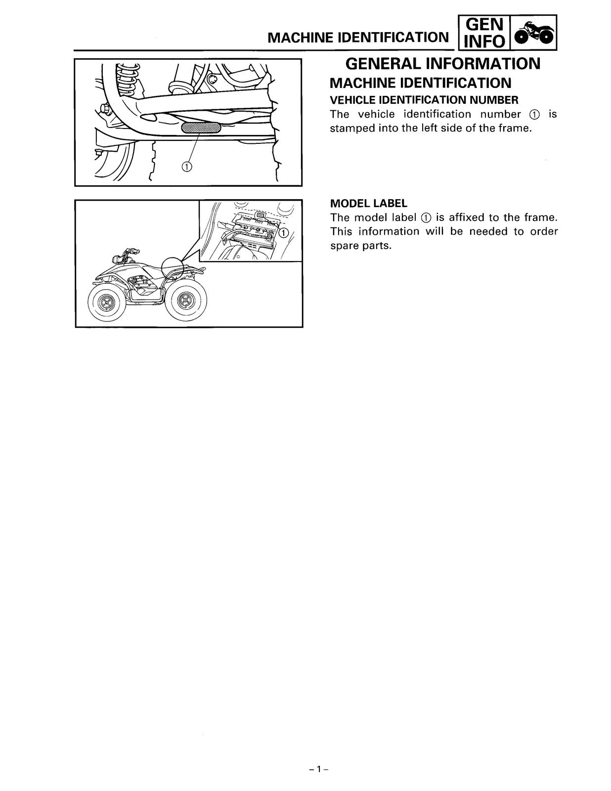 YAMAHA YFA1W YFA1M Supplementary Service Manual 1999 - BOUND - COVERS - FOLDOUTS
